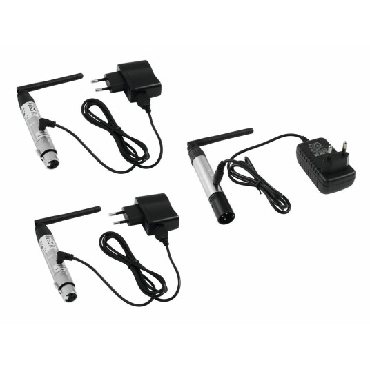 EuroLite Set Quickdmx 1x Transmitter & 2x Receiver