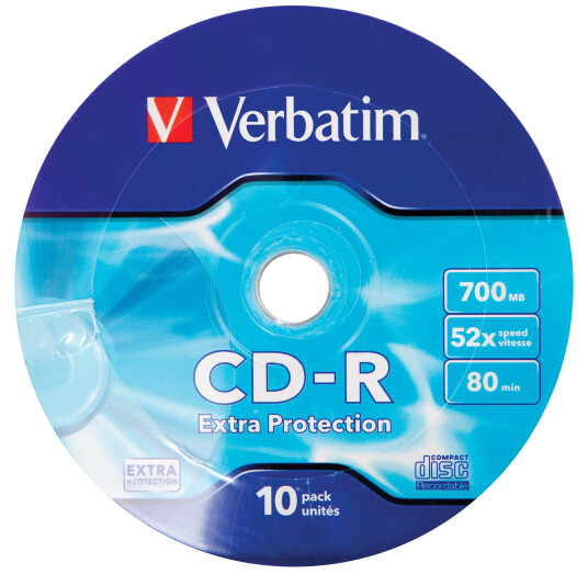 Verbatim CD-R x 10 - 700 MB - lagringsmedier