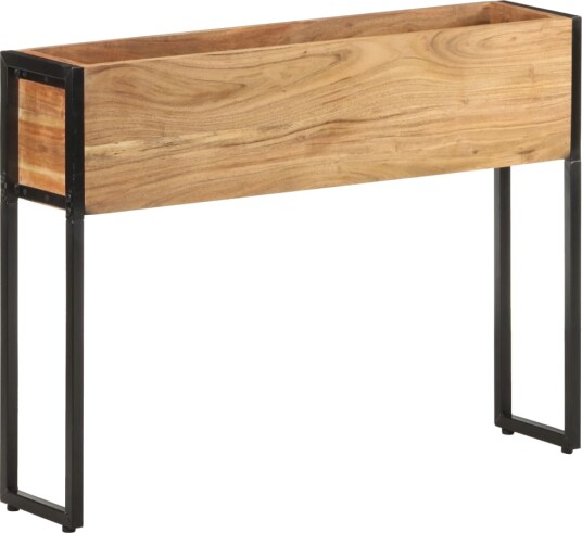 vidaXL Plantekasse 90x20x68 cm heltre akasie
