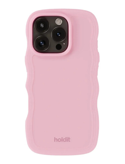 Holdit Wavy Case Pink  IPHONE 16 PRO MAX