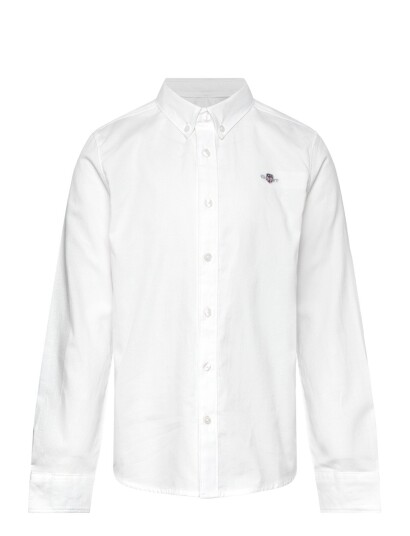 Gant Kids Shield Oxford Shirt White 164