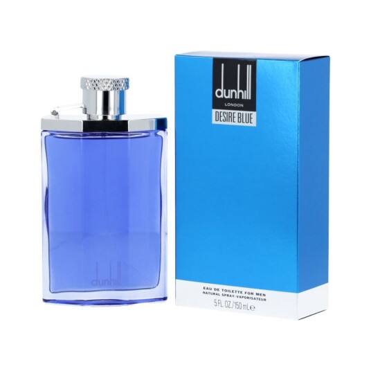 Dunhill Desire Blue Eau De Toilette 150 ml for Men med Duftpyramide av Mysk og Bergamott Dunhill Desire Blue Eau De Toilette 150 ml for Men med Duftpyramide av Mysk og Bergamott