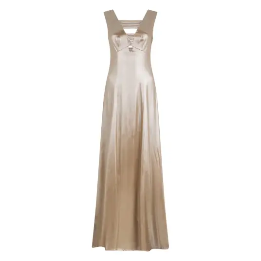 Peserico Dame Kjoler Beige L, Peserico Dame Kjoler Beige L,