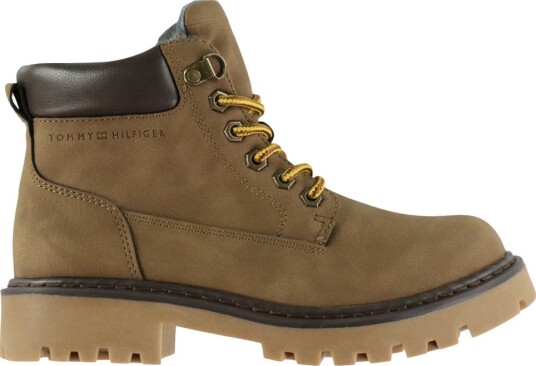 Tommy Hilfiger Støvler - Brown/Dark Brown - Tommy Hilfiger - 38 - Støvler - Brun