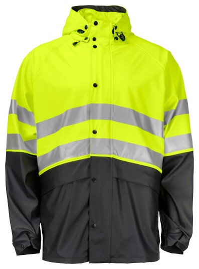 ProJob 6431 Regnjakke En Iso 20471 Kl 3/2 Yellow/Black XS