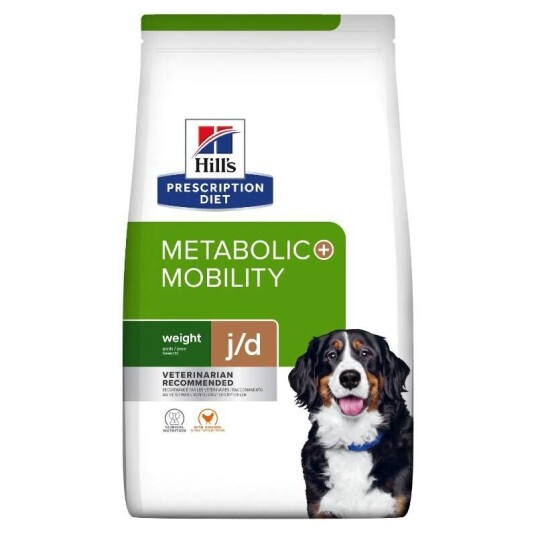 Hill's Prescription Diet Metabolic + Mobility Hundefôr med Kylling 4 kg