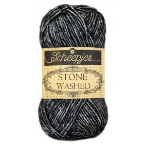 Scheepjes Stone Washed Garn Mix 803 Black Onyx Scheepjes Stone Washed Garn Mix 803 Black Onyx