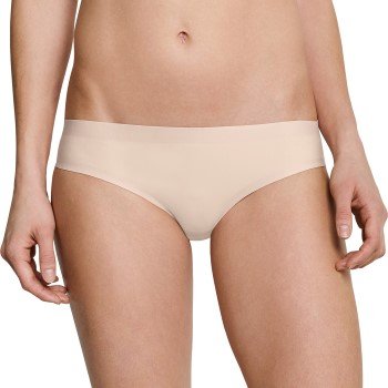 Schiesser Truser Invisiblå Cotton Brief Beige 44 Dame Schiesser Truser Invisiblå Cotton Brief Beige 44 Dame