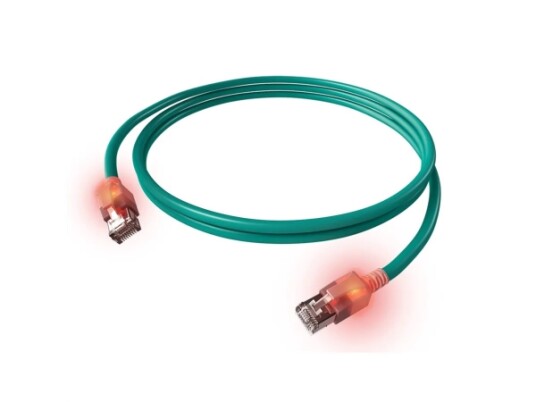 Easylan Dualboot Led Patchkabel S/Ftp Turkis 1,50M Cat.6A Ftp Sftp 1,5 M Cat6a S/Ftp S Stp Rj 45 Rj 45 Turkis CS1OTADAD0015