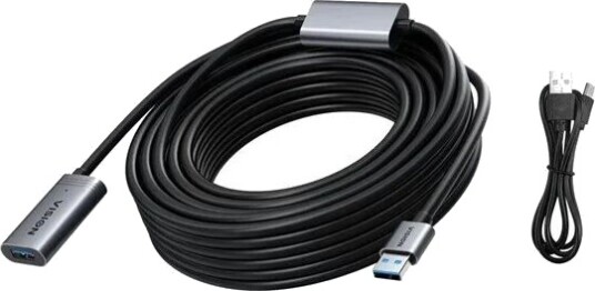 Vision USB A forlengelseskabel 10m TC 10MUSB3.0EXT+/BL