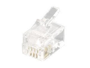 Equip 121111 Rj 11 4P4c Gjennomsiktig 0,5 G 7,62 Mm 12,3 Mm 7,2 Mm