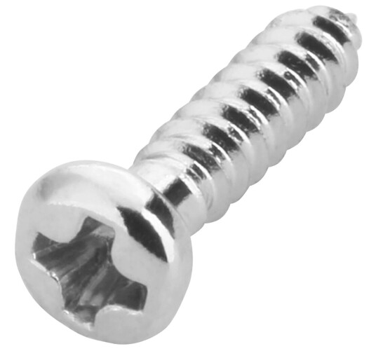 Grover Spare Parts Wood Screw for Machine Heads Nickel Grover Spare Parts Wood Screw for Machine Heads Nickel