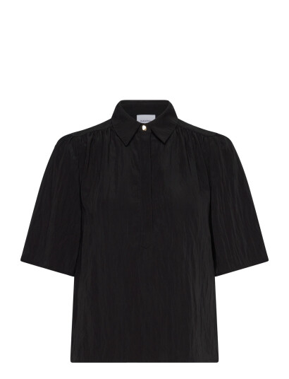 Dante6 Dante6 Devi Cropped Wide Blouse Black 36 Dante6 Dante6 Devi Cropped Wide Blouse Black 36