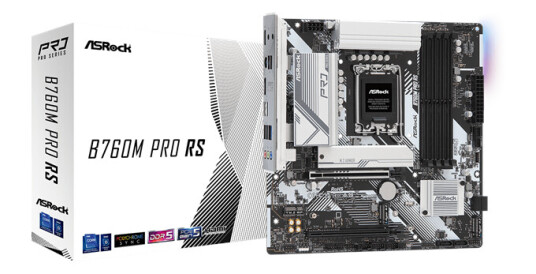 ASRock B760M Pro RS Micro ATX Hovedkort med DDR5, Intel LGA1700 og 2.5 GbE ASRock B760M Pro RS Micro ATX Hovedkort med DDR5, Intel LGA1700 og 2.5 GbE