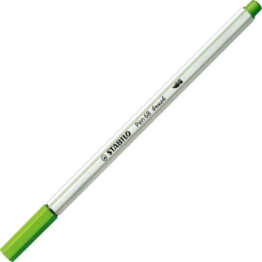 STABILO Pen 68 Brush - Felt-tip pen - Light green (33)