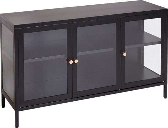 Vitrine Newport Svart - Svart
