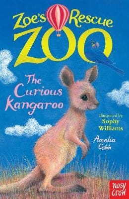 Zoe'S Rescue Zoo: The Curious Kangaroo Av Amelia Cobb