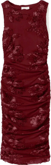 Noella Lavinia Dress - Burgundy - XS