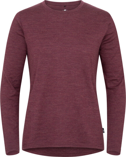 Gridarmor Women"s Merino Wool Ls Tee Fig Melange M