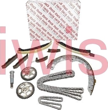Registerkjedesett iwis Motorsysteme 71649Set