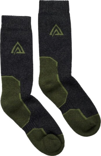 Aclima WarmWool Socks 28-31, Olive Night/Dill/Marengo
