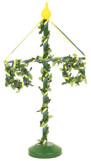Hedlundgruppen Midtsommerstang i Tre - 25 cm