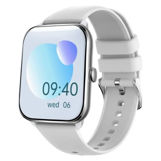 Niceboy Watch 3 Smartklokke inkludert. Skritteller og pulsmåler - Sølv Niceboy Watch 3 Smartklokke inkludert. Skritteller og pulsmåler - Sølv