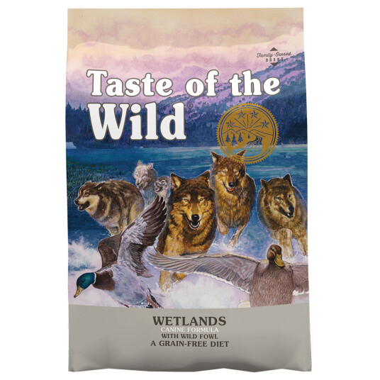 Taste of the Wild Wetlands Tørfôr til Voksne Hunder 12,2 kg