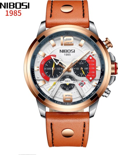 Nibosi Juncture Brown Silver