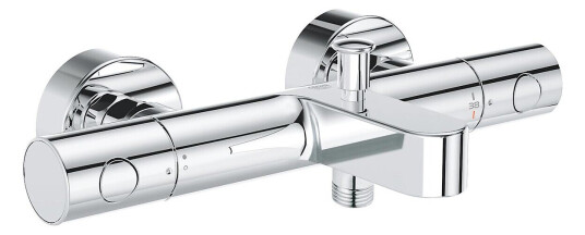 Grohe Grohtherm 800 Cosmopolitan Med rosetter, Krom