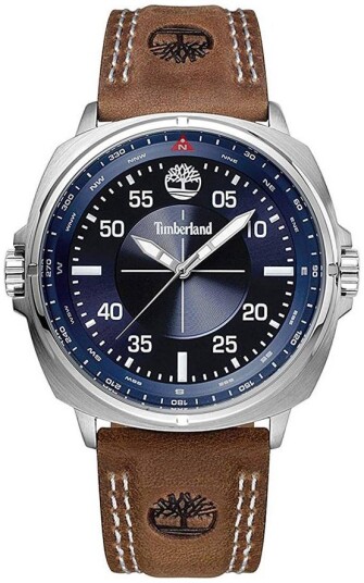Timberland Herreklokke TBL15516JS03 Blå/Lær