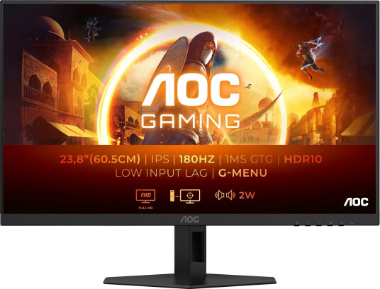 AOC 24G4XE 24" Full HD Gaming Skjerm 180Hz IPS Sort AOC 24G4XE 24" Full HD Gaming Skjerm 180Hz IPS Sort