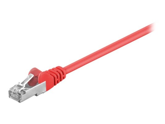 Goobay Koblingskabel Rj-45 Hann Til Rj-45 Hann 20 M Sf/Utp Cat 5E Formstøpt Uten Hindringer Rød