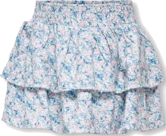 Kids Only Kmgbelle Layered Smock Skort Wvn Blue 116