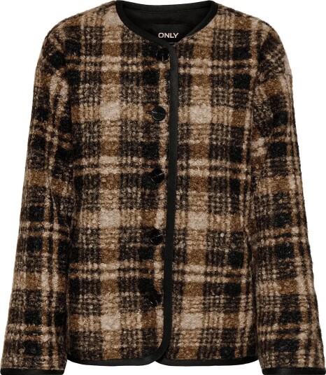 ONLY Onlanni Boucle Jacket Cc Otw Brown XS/S
