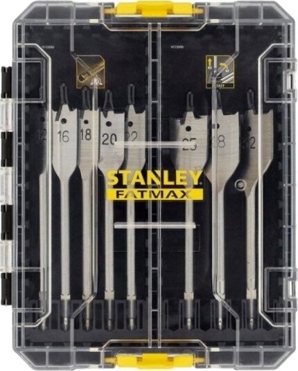 Stanley Flatt Trebor 12–32 Mm, 8 Stk, Tc