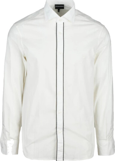 Emporio Armani Herre Skjorter Hvit L,