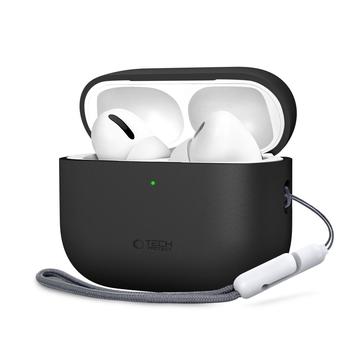 Tech Protect AirPods Pro 3 silikonetui Svart