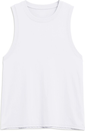 STRONGER Relaxed Tank White S STRONGER Relaxed Tank White S