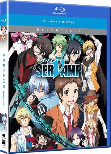 Servamp: Season One Essentials Bluray Servamp: Season One Essentials Bluray