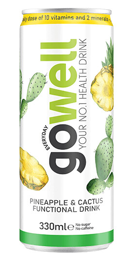 Gowell Pineapple & Cactus 33cl Gowell Pineapple & Cactus 33cl