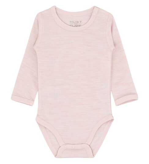 Hust And Claire Body L/æ Bo Ull Rosa 4 år 104 Langermet Body Hust And Claire Body L/æ Bo Ull Rosa 4 år 104 Langermet Body