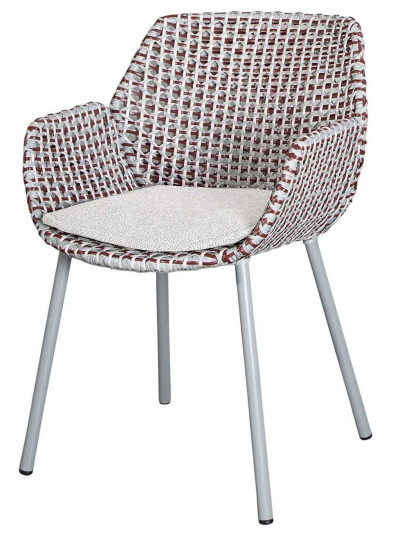 Cane-line Vibe setepute Light brown Til lenestol Brun