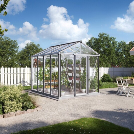 Drivhus Oasen Master Hobby Aluminium, 7,3 M²