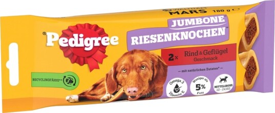 Pedigree Kjempestore Bein Med Medium 12 Stk Okse 6 X 180 G Pedigree Kjempestore Bein Med Medium 12 Stk Okse 6 X 180 G