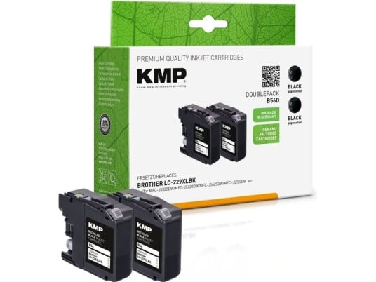 Kmp H163 Cyan Fiolblå Gult Pigmentbasert Blekk 11,5 Ml 415 Sider