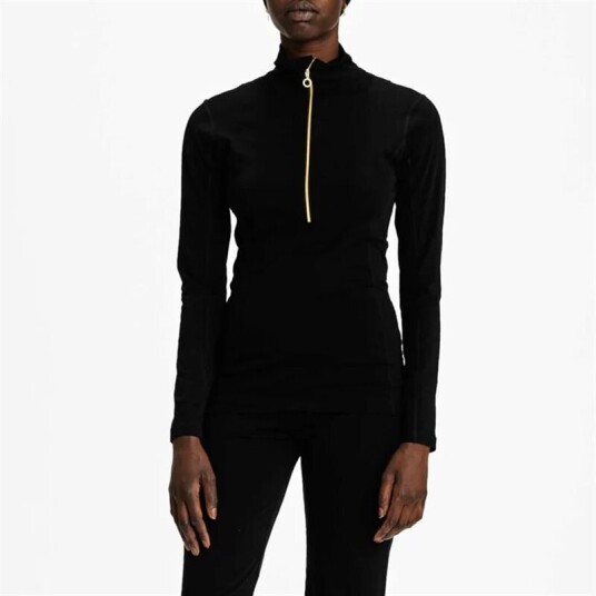 We Snø Zip Up Woman Black We Snø Zip Up Woman Black