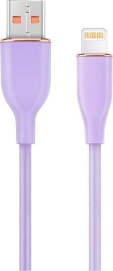Cablexpert Premium Lightning Kabel Usb Hann Til Lightning Hann 1.5 M Fiolett Formstøpt Data & Lading