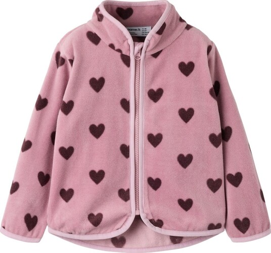 Name It Nmfolajas Nreg Fleece Jacket   MAUVE SHADOWS   86