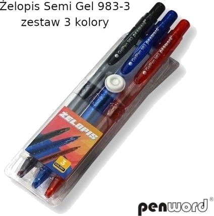 Polsirhurt Gelblekkpenner – Pennsett Med 3 Farger Polsirhurt Gelblekkpenner – Pennsett Med 3 Farger